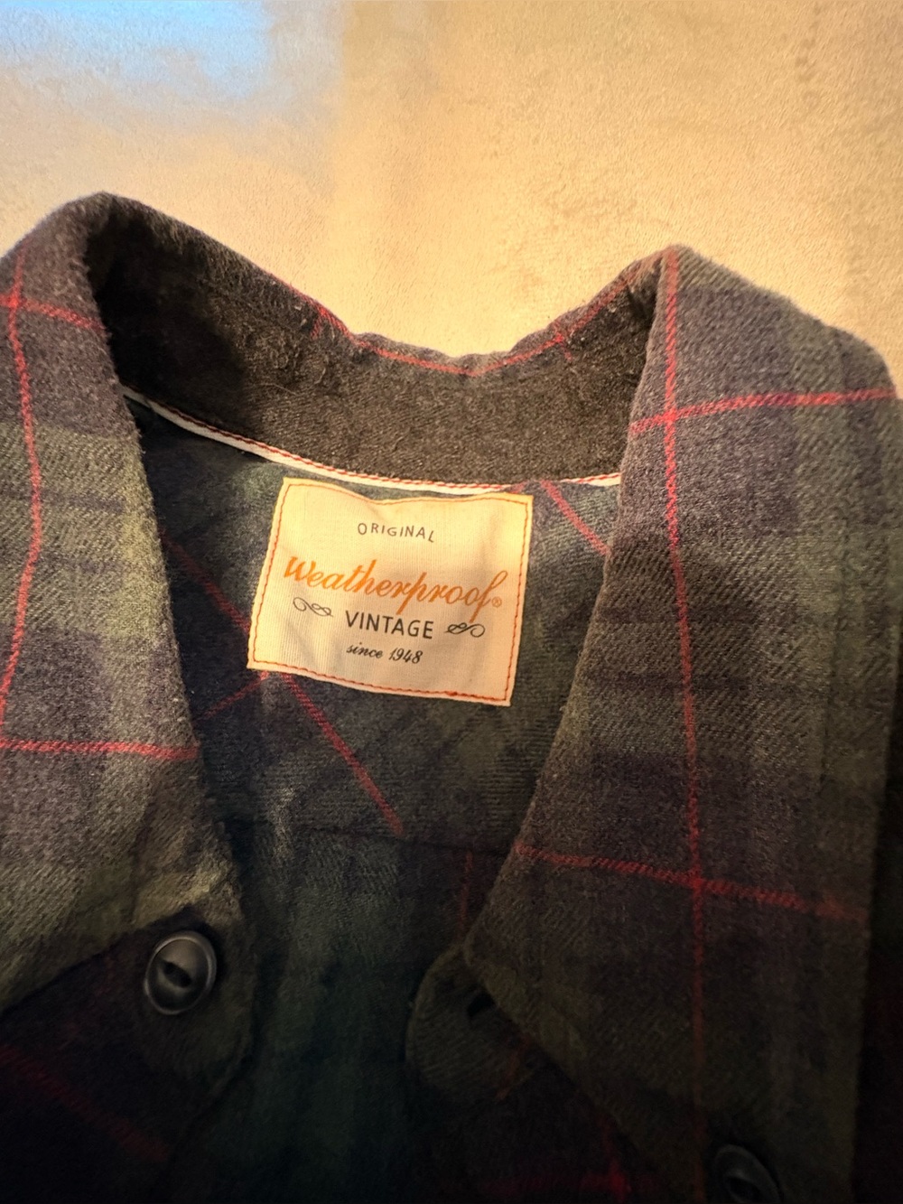 Xtra Large Weatherproof Flannel - Picture 3 of 5